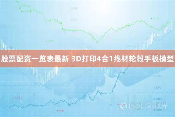 股票配资一览表最新 3D打印4合1线材轮毂手板模型